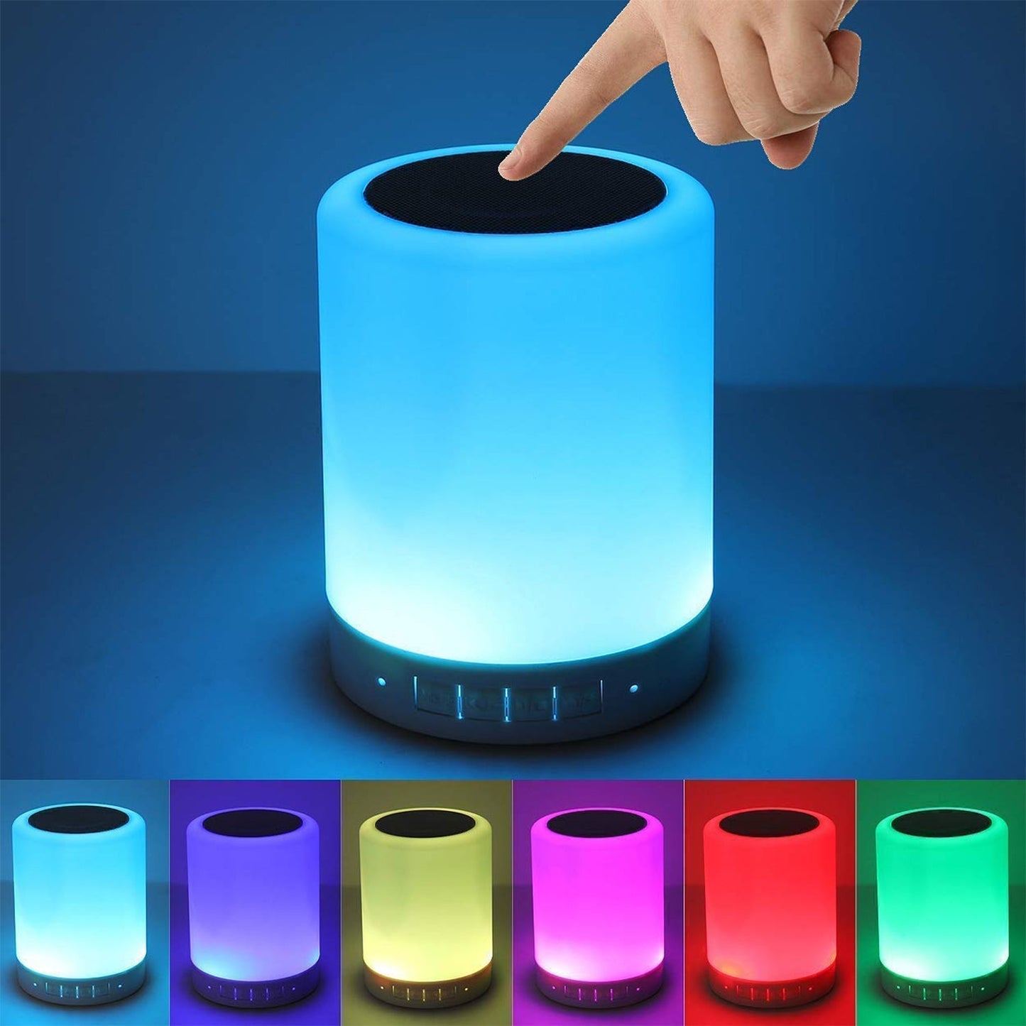 Wireless Night Light LED Touch Lamp Speaker Bluetooth speaker