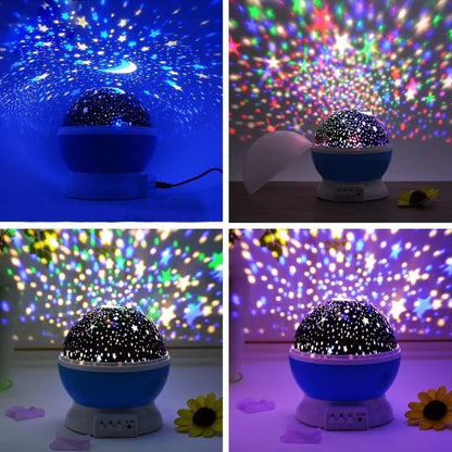 Colour Changing Good Night Star Master Rotating Projection Night Lamp